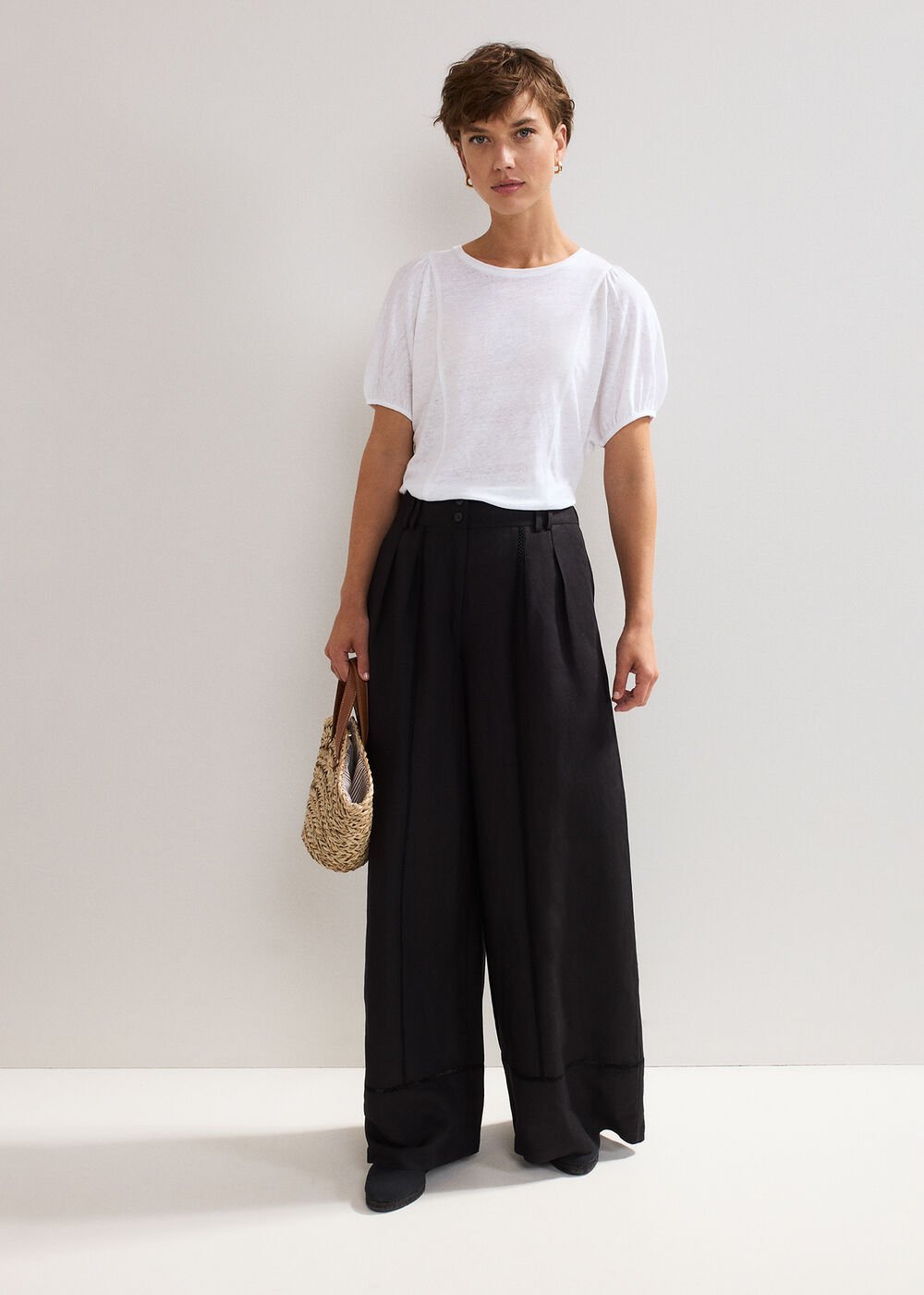 Arabel Linen Top