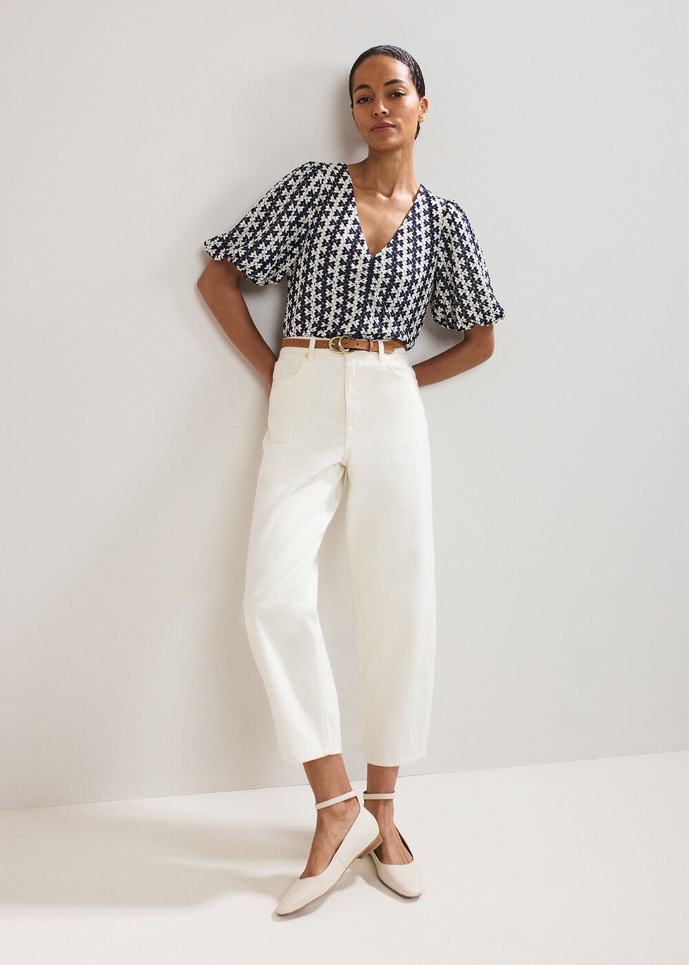 Alba Textured Top