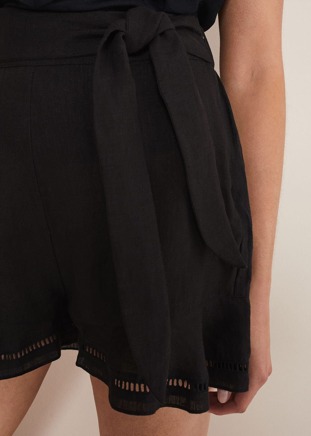 Allora Cut-Out Hem Shorts Co-Ord