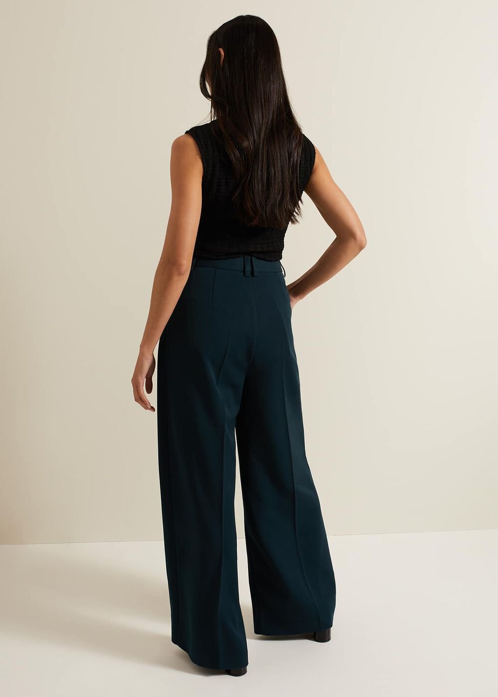 Arabella Pleat Wide Leg Trouser