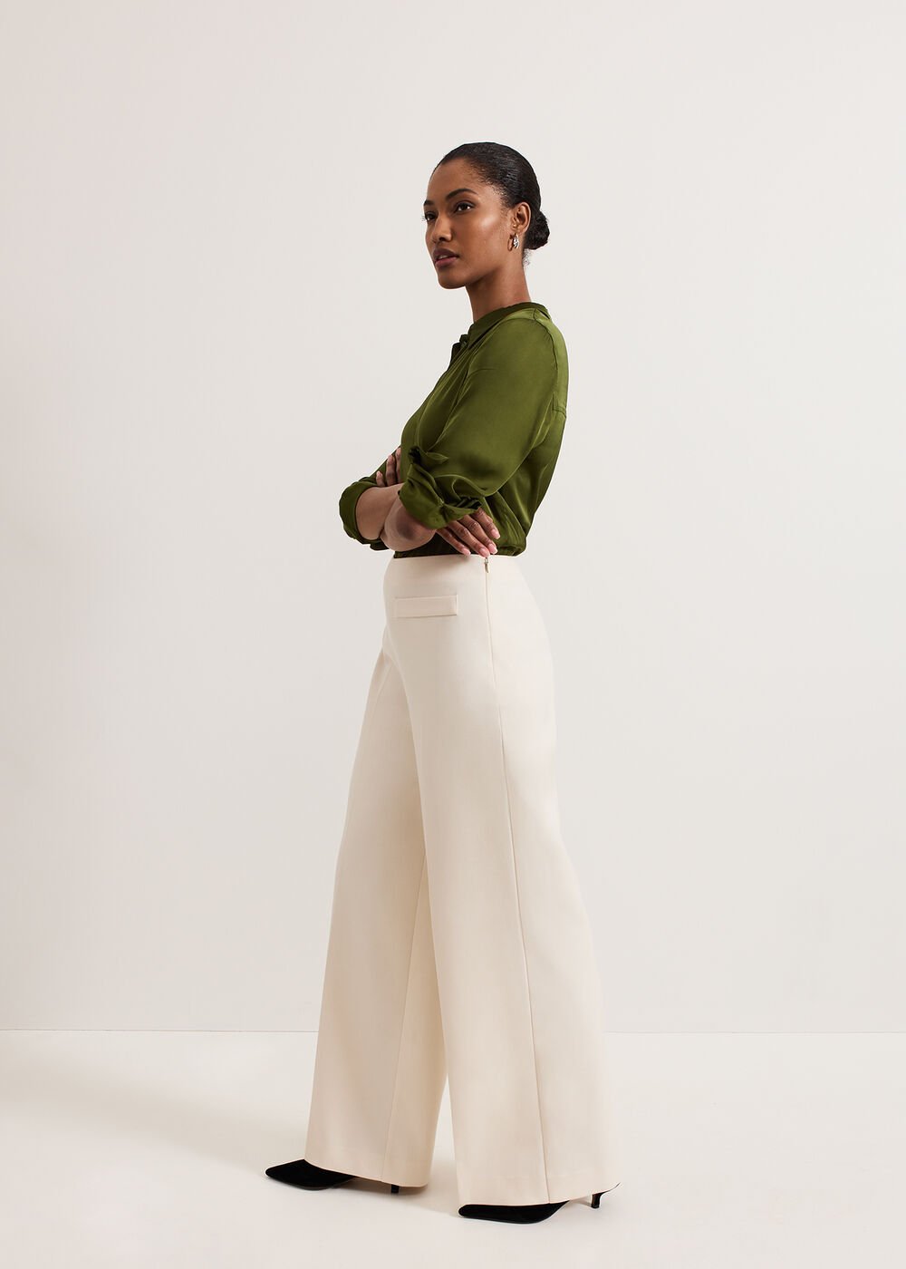 Elodie Wool Trouser