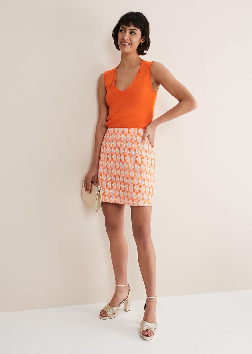 Elysia Geo Mini Skirt