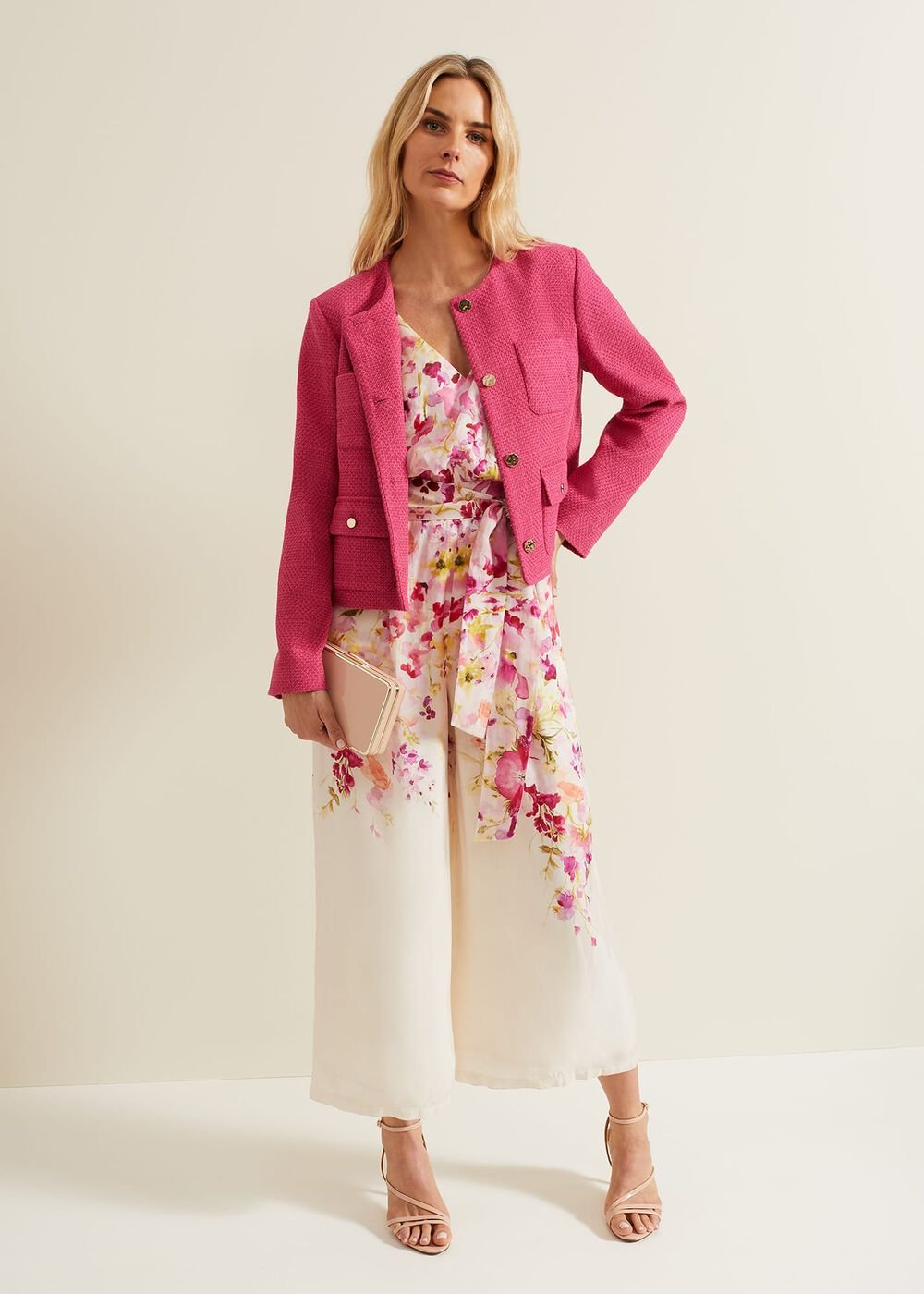 Ethel Floral Wide Leg Jumpsuit