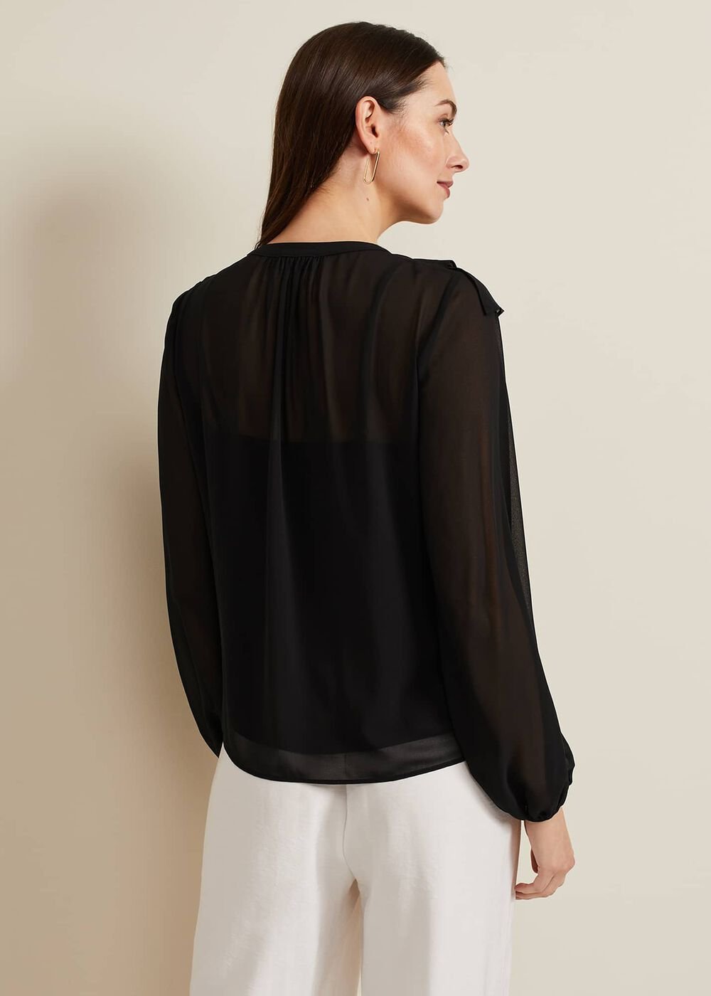 Ivana Ruffle Blouse