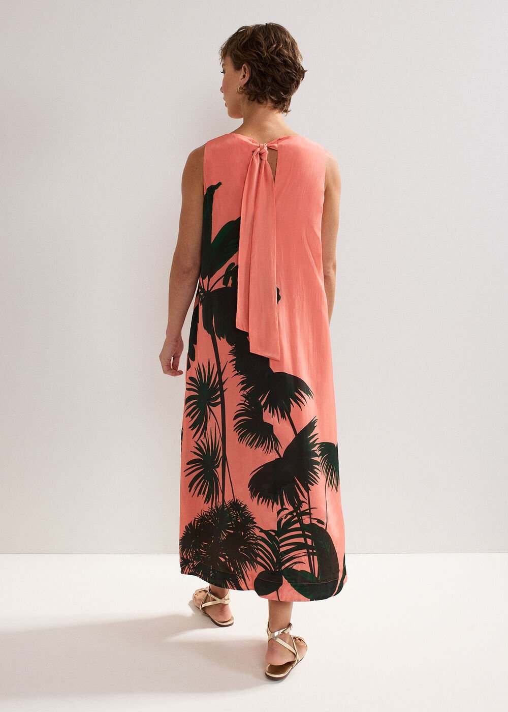 Leila Palm Dress