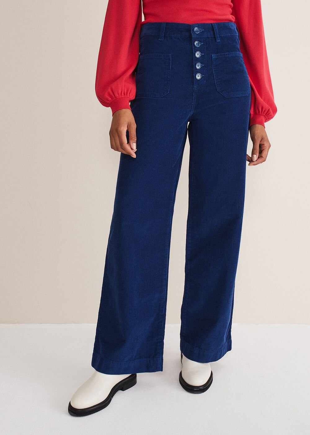 Magsie Corduroy Wide Leg Jeans