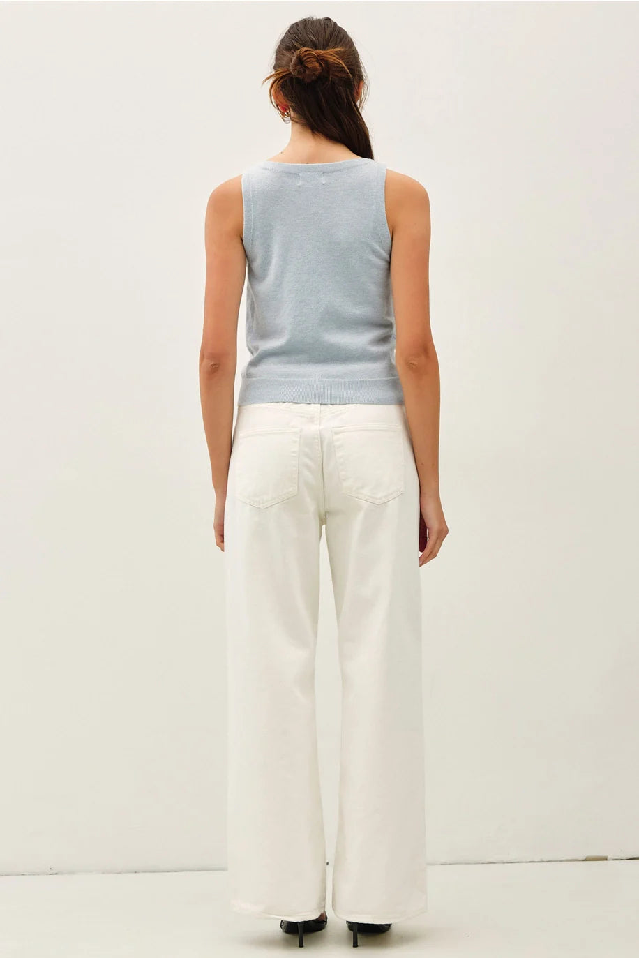 Soft Wool Boatneck Tank
