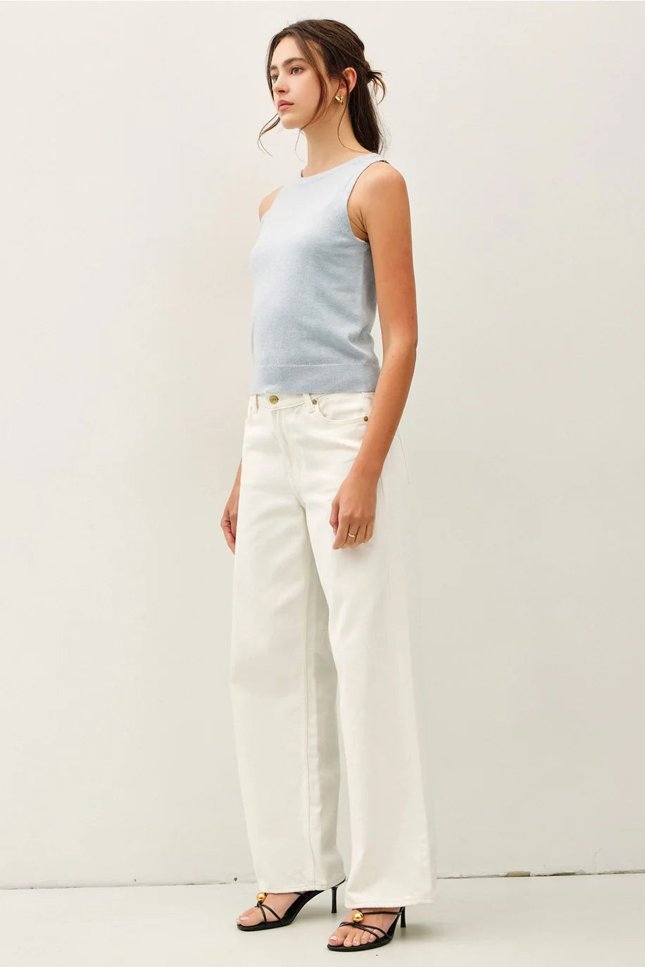Soft Wool Boatneck Tank
