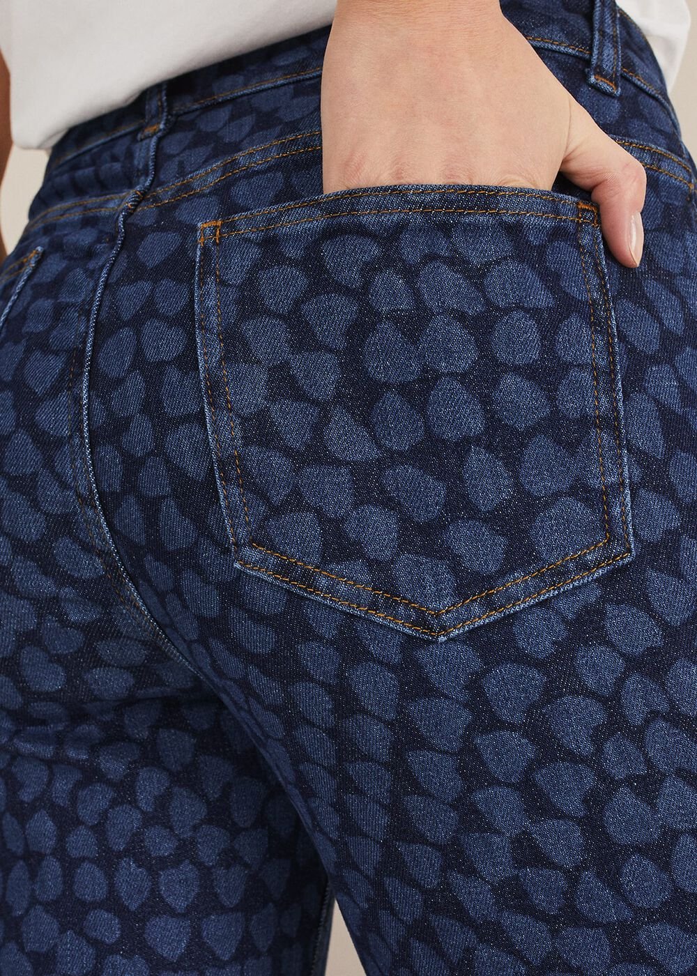 Petra Heart Straight Leg Jeans