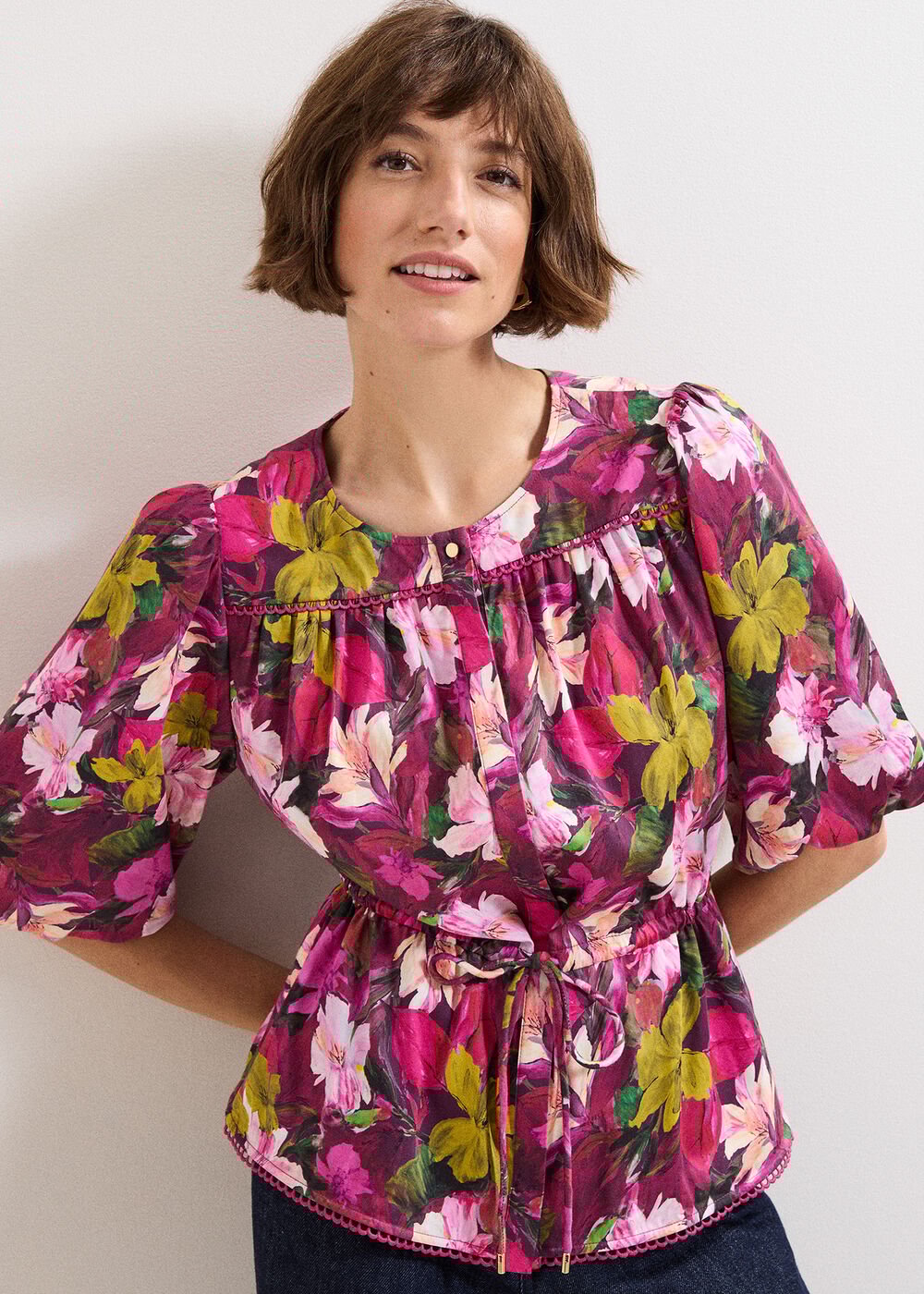 Pia Floral Blouse